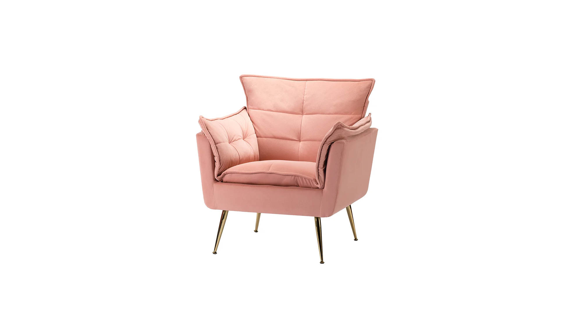 Pink Fyn Accent Chair