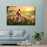 Majestic  Jesus Canvas Printed Wall Paintings for Living Room, Meditation Room, Bedroom, Churches, Hospitals