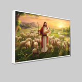 Majestic  Jesus Canvas Printed Wall Paintings for Living Room, Meditation Room, Bedroom, Churches, Hospitals