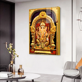 Premium Colorful Blessings Ganesha Acrylic Wall Paintings & Art