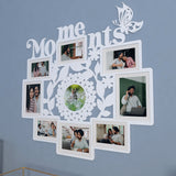 Moments White Hanging Photo Frame