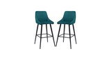 Green Color Daulton Counter Stool