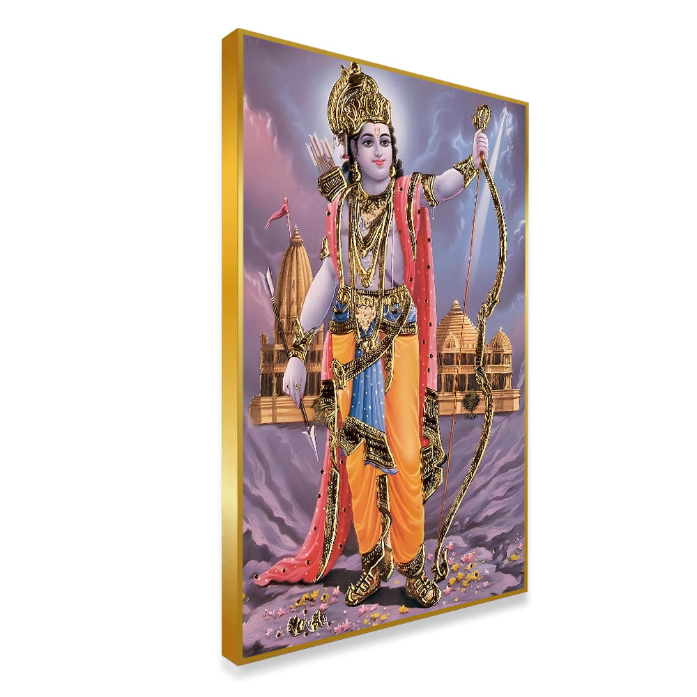 Beautiful Design Shri Ram Canvas Printed Wall Art & Paintings