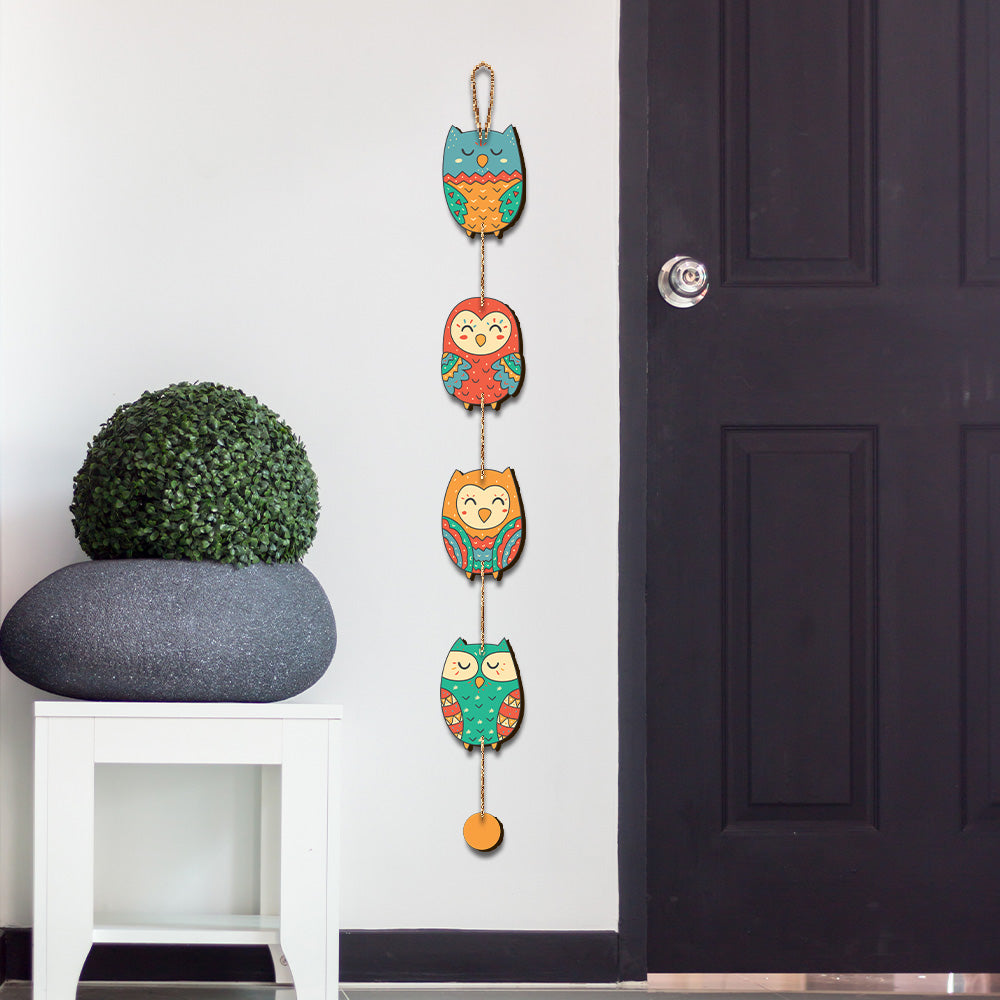Set of 2 Wall & Door Wooden Hangings