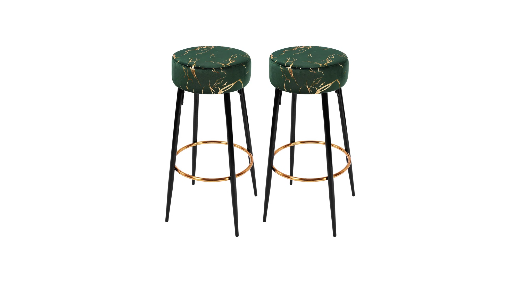 Green Color Nahman Bar Stool