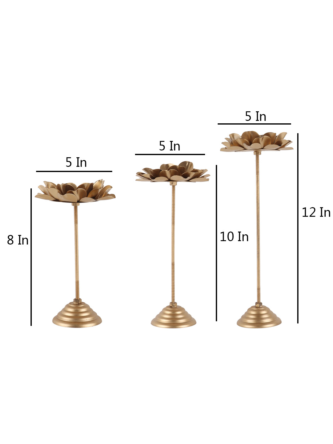 Flower Detachhable Set of 3