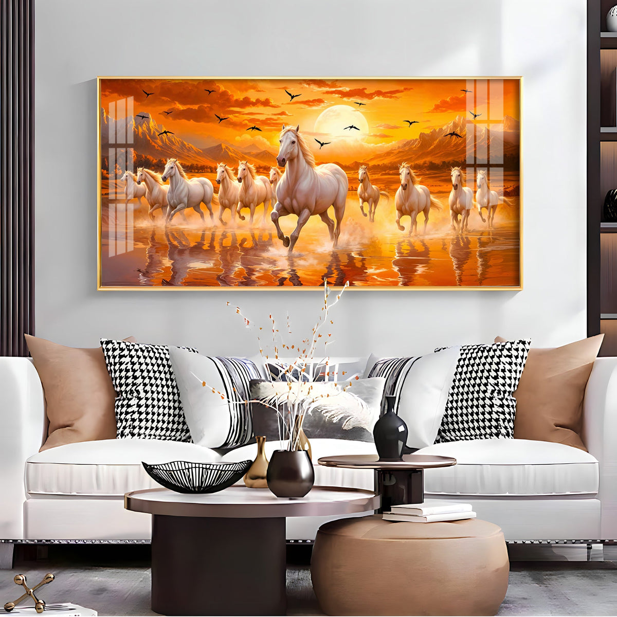 Horse Acrylic Wall Painting for Horse Lovers – Perfect Gift Wall Art