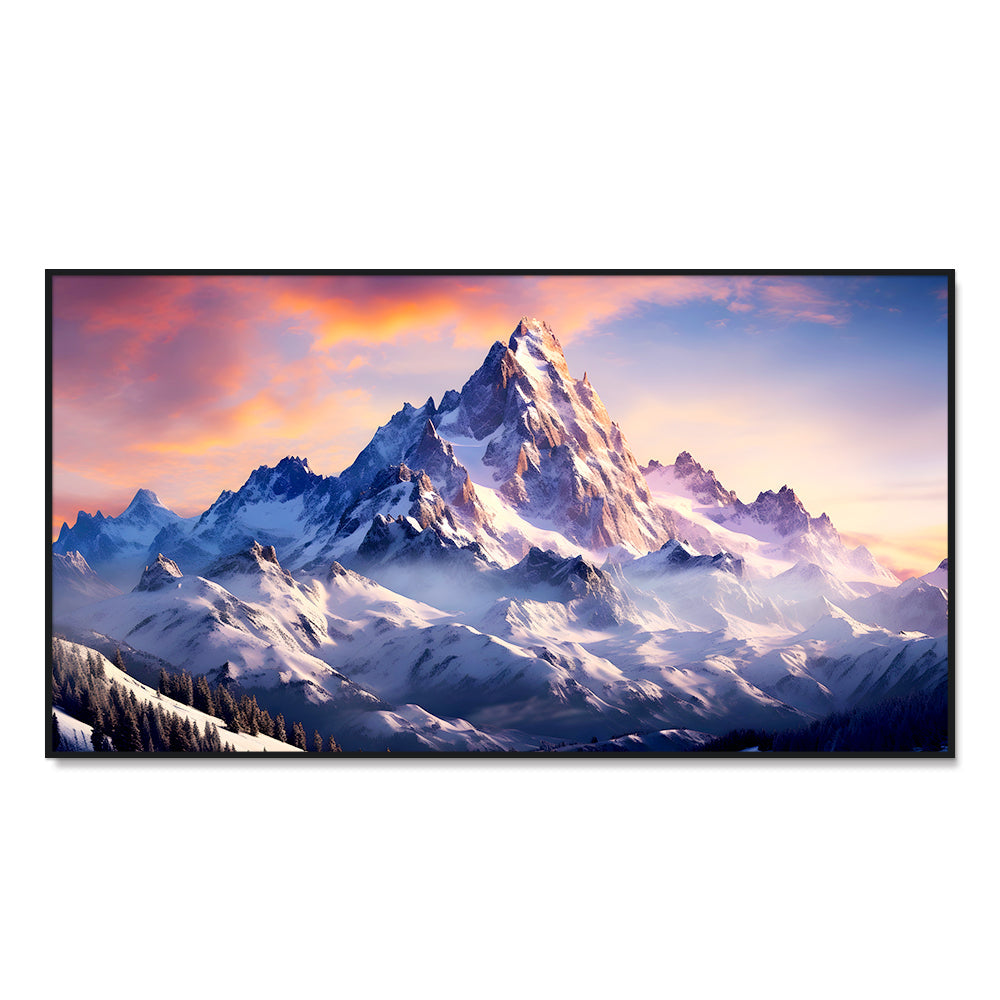 Panoramic Mountains Landscape Canvas Printed Wall Paintings & Arts