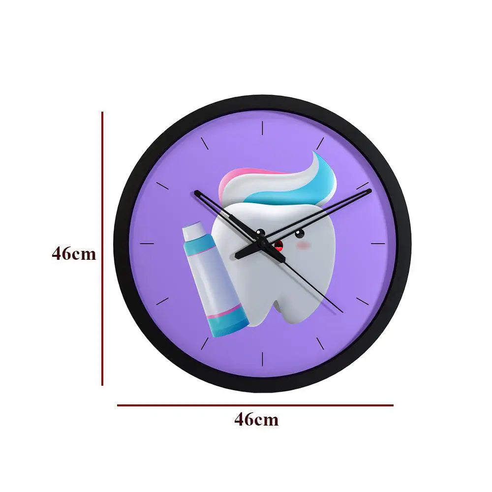 Aesthetic Healthy Tooth Dentist Office Wall Clock