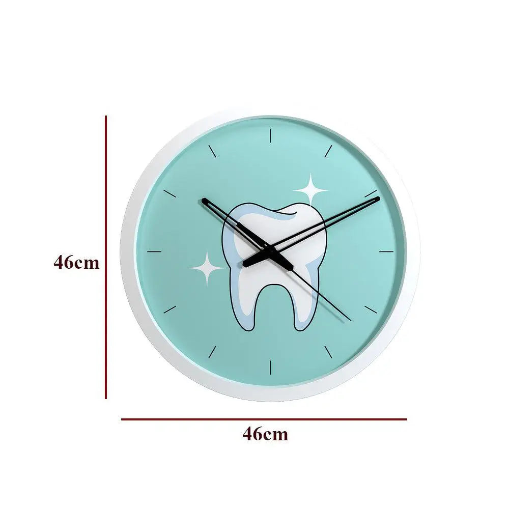 Shiny Tooth Dentist Office Wall Clock