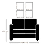 Warli Folk Art Painting Wall Hanging, Set of 4 Pieces