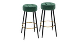 Green Color Ceazar Counter Stool