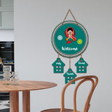 Welcome to Sweet Home Wooden Decorative Wall Hanging