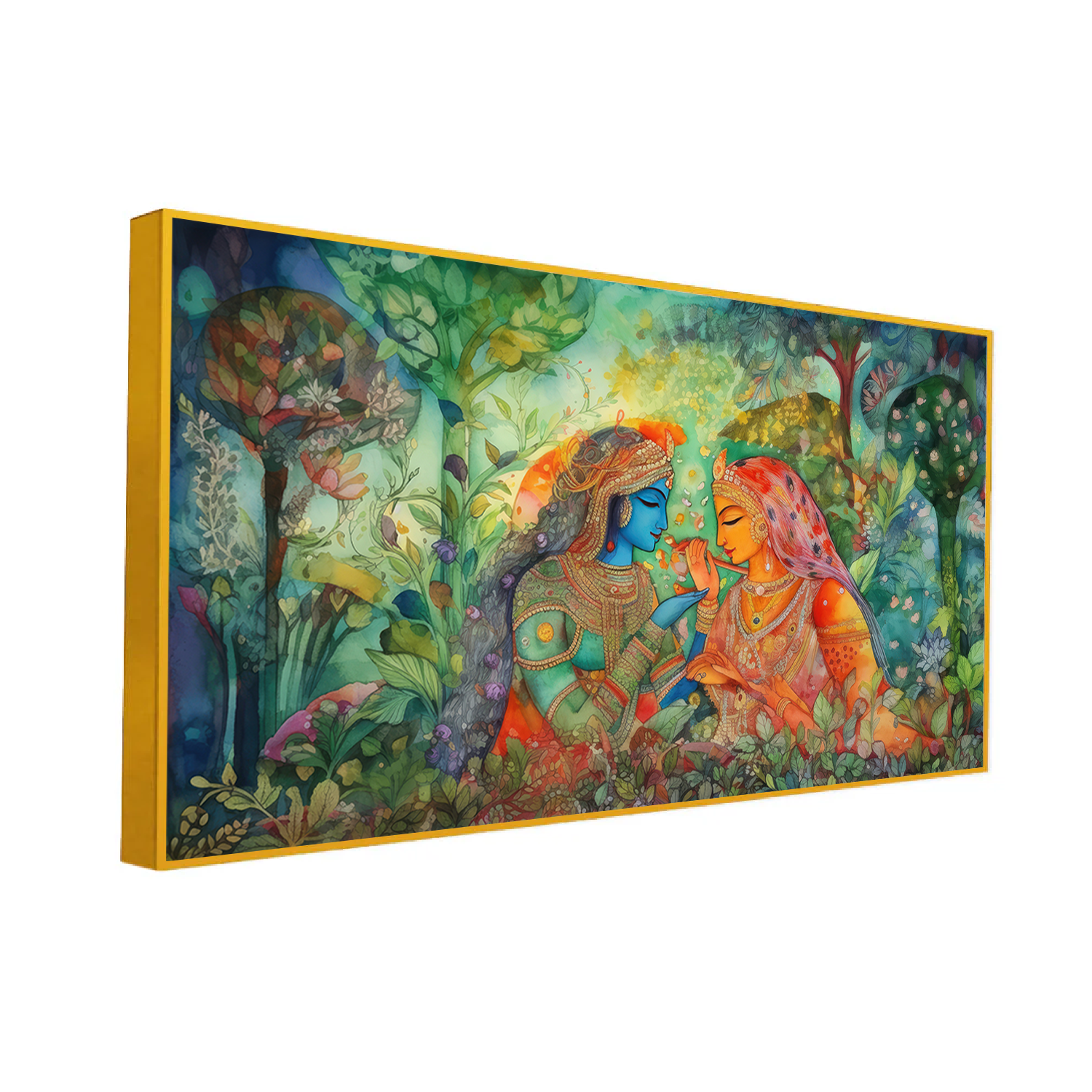 Modern Radha Krishna Art – A Fusion Of Love And Style
