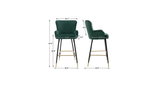Beautiful Green Color Nolen Bar Stool