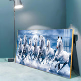 Classic Horse Acrylic Wall Painting – Timeless Horse Wall Art