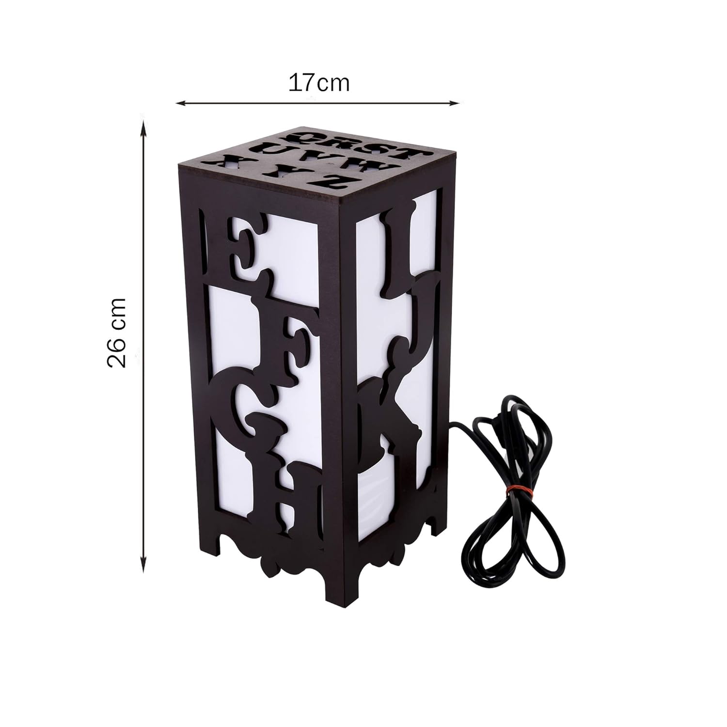 Unique Alphabet Cutout Table Light - Great Indian Hub for Kids Room