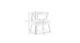 Grey Bonnita Accent Chair