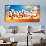Horse Acrylic Wall Painting for Office – Professional Equestrian Wall Art