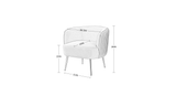 Pink Leiser Accent Chair