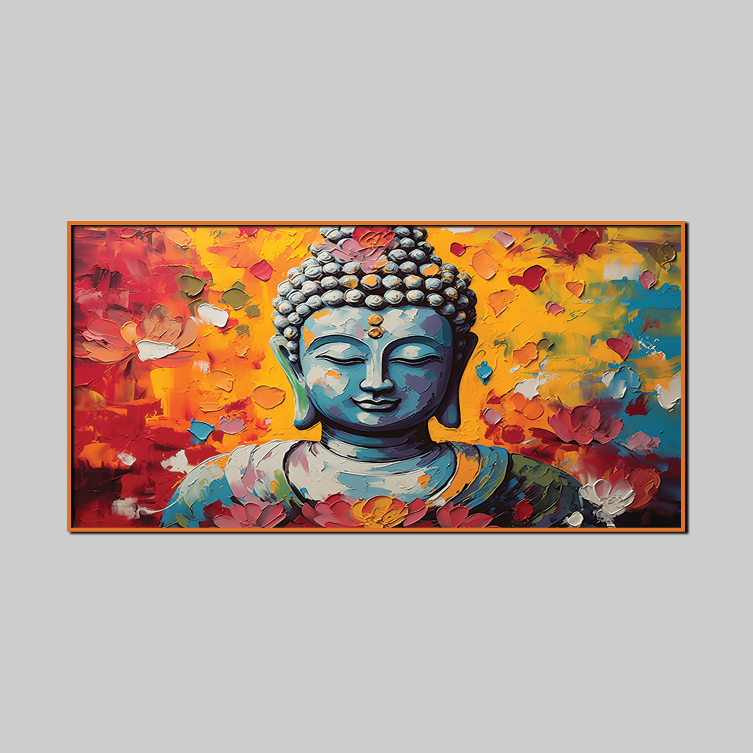 Canvas Prints of Buddha in Natural Landscapes