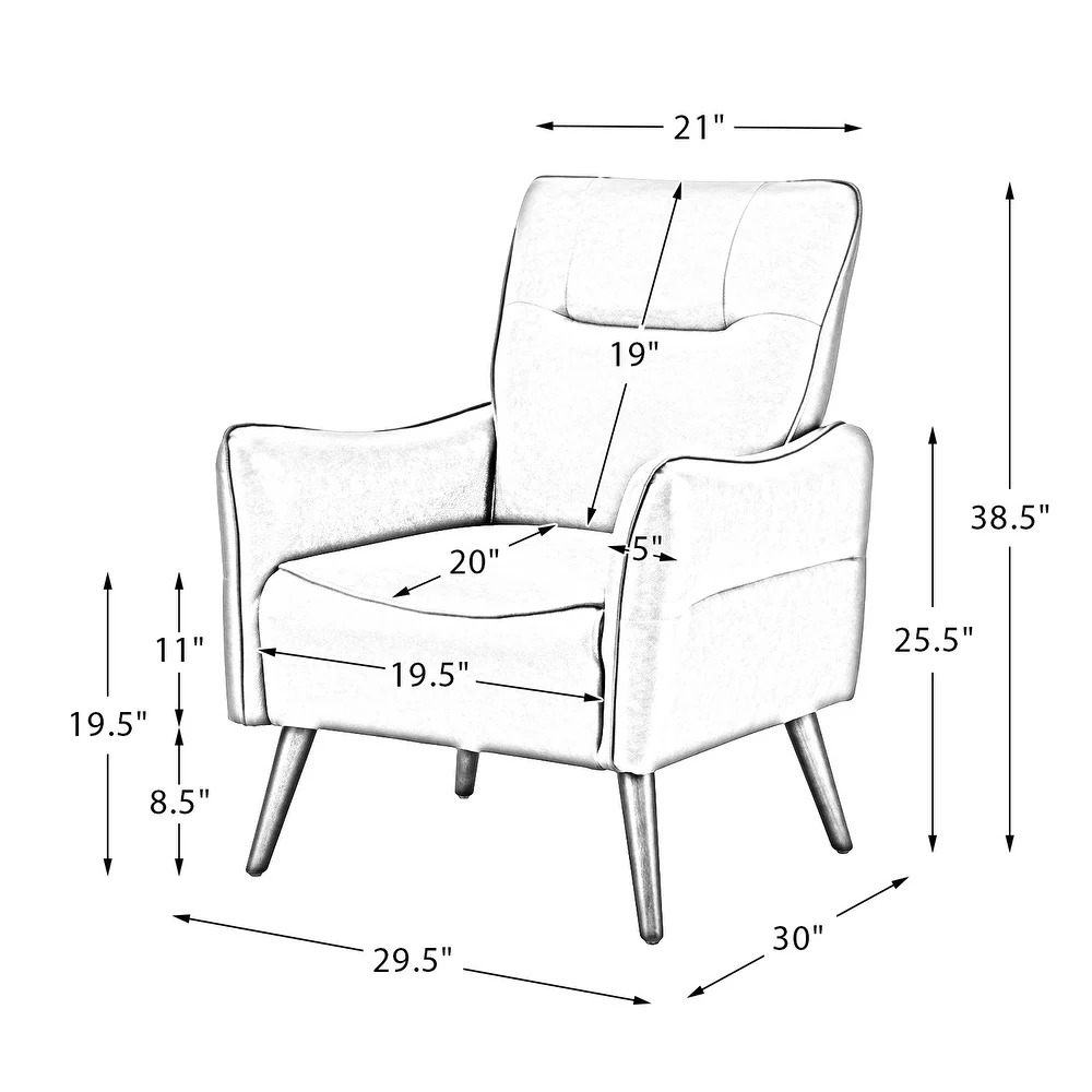 Brown Holt Accent Chair