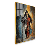 Lord Shiva’s Ardhnarishwar  – Acrylic Wall Painting for Bedroom and Living Room