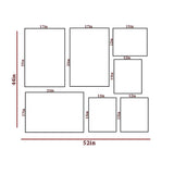 Holiday Beach Wall Frame Set of 7