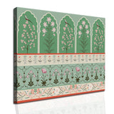 Indian Ethnic Traditional Artwork Canvas Framed Painting Traditional Wall Art Large Size Perfect For Living Rooms, Bedrooms, and Office Spaces