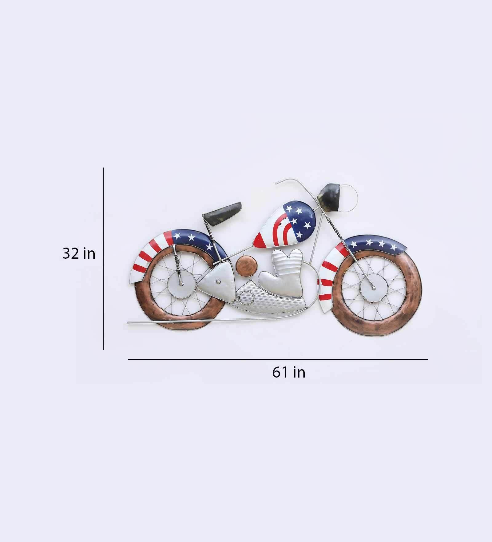 American Bike Wall Decor