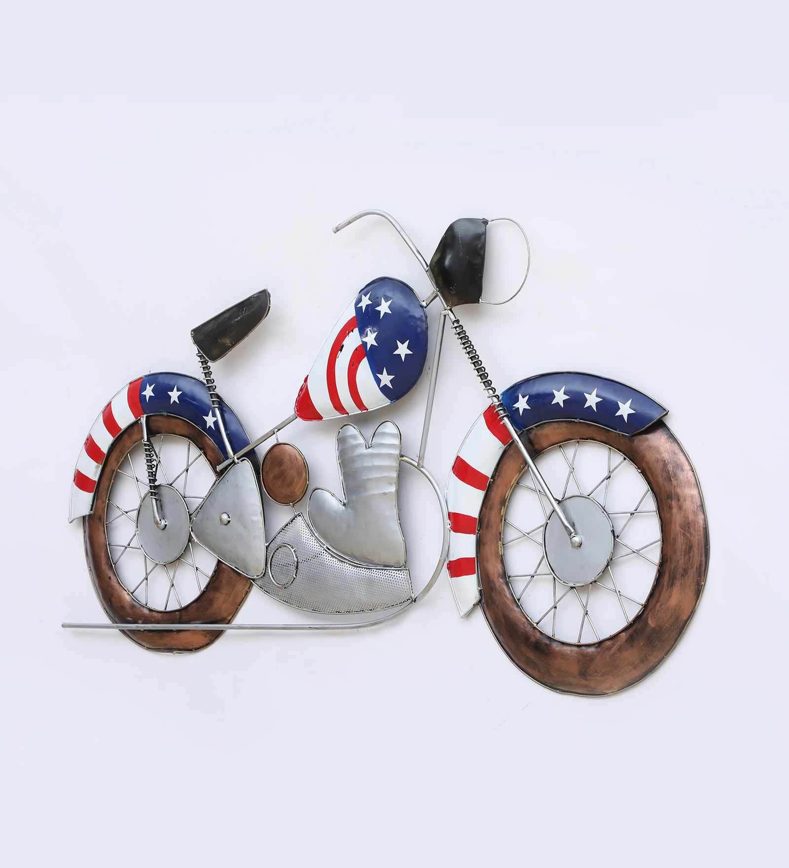 American Bike Wall Decor