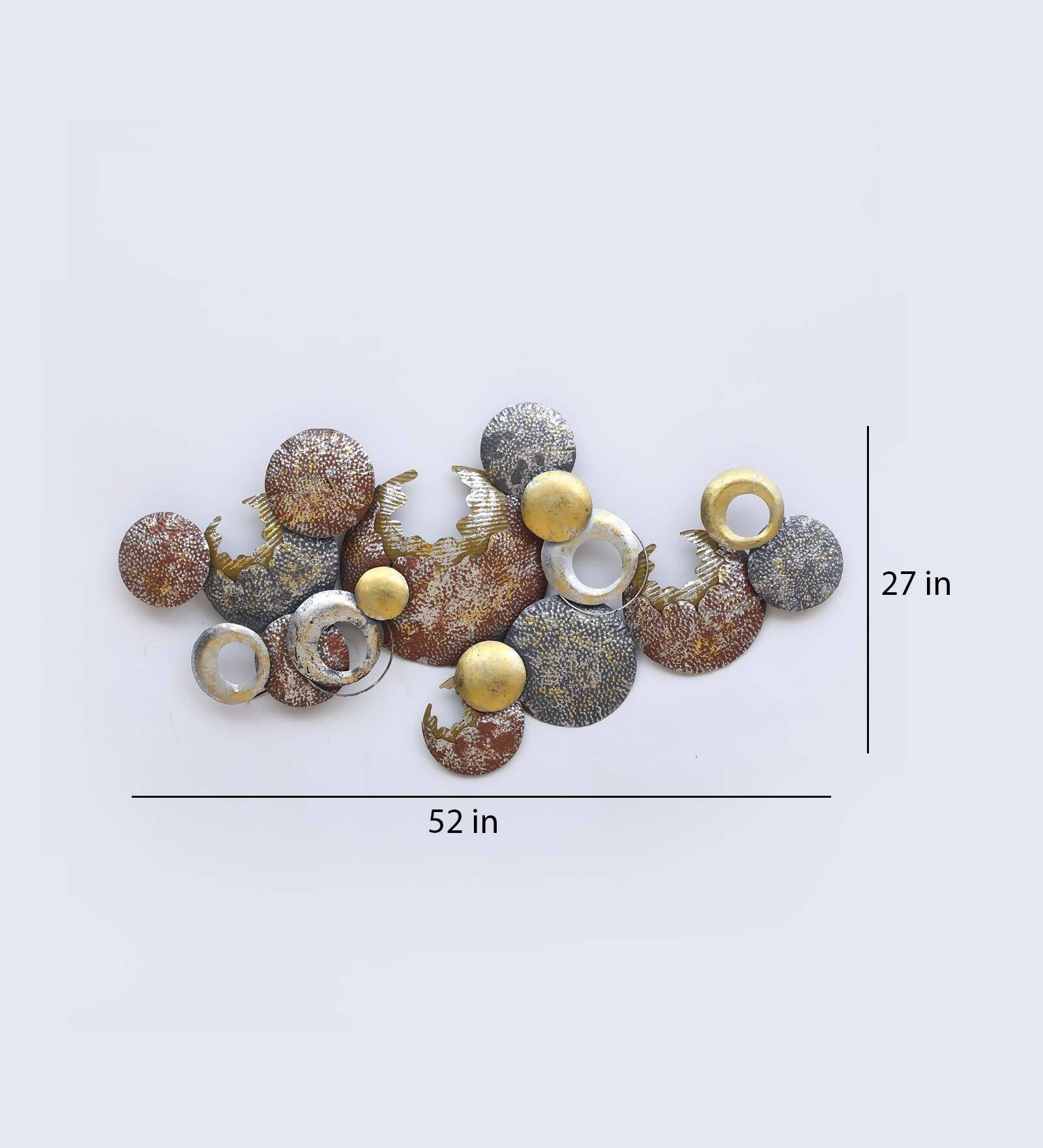 Round Abstract Wall Decor