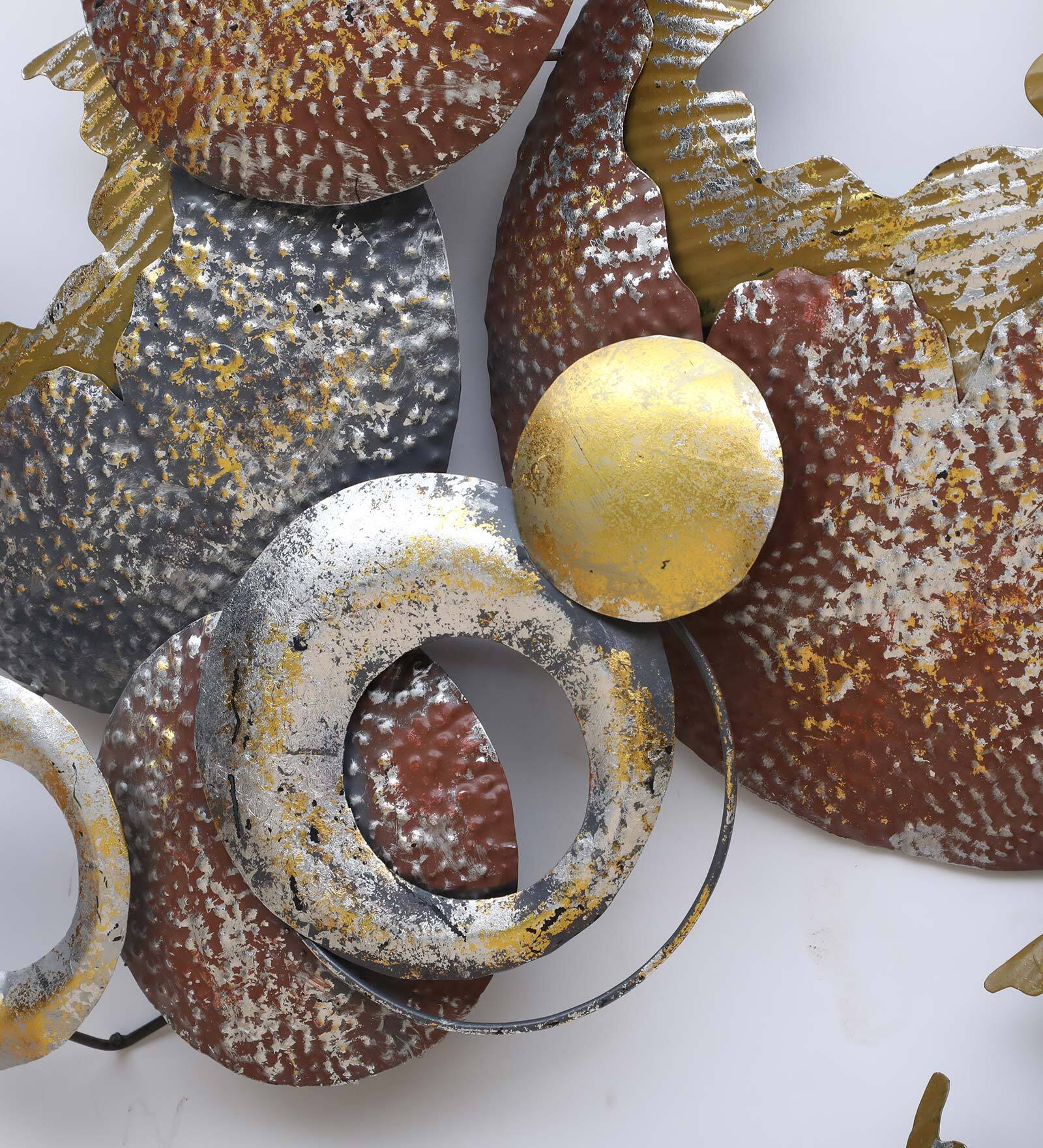 Round Abstract Wall Decor