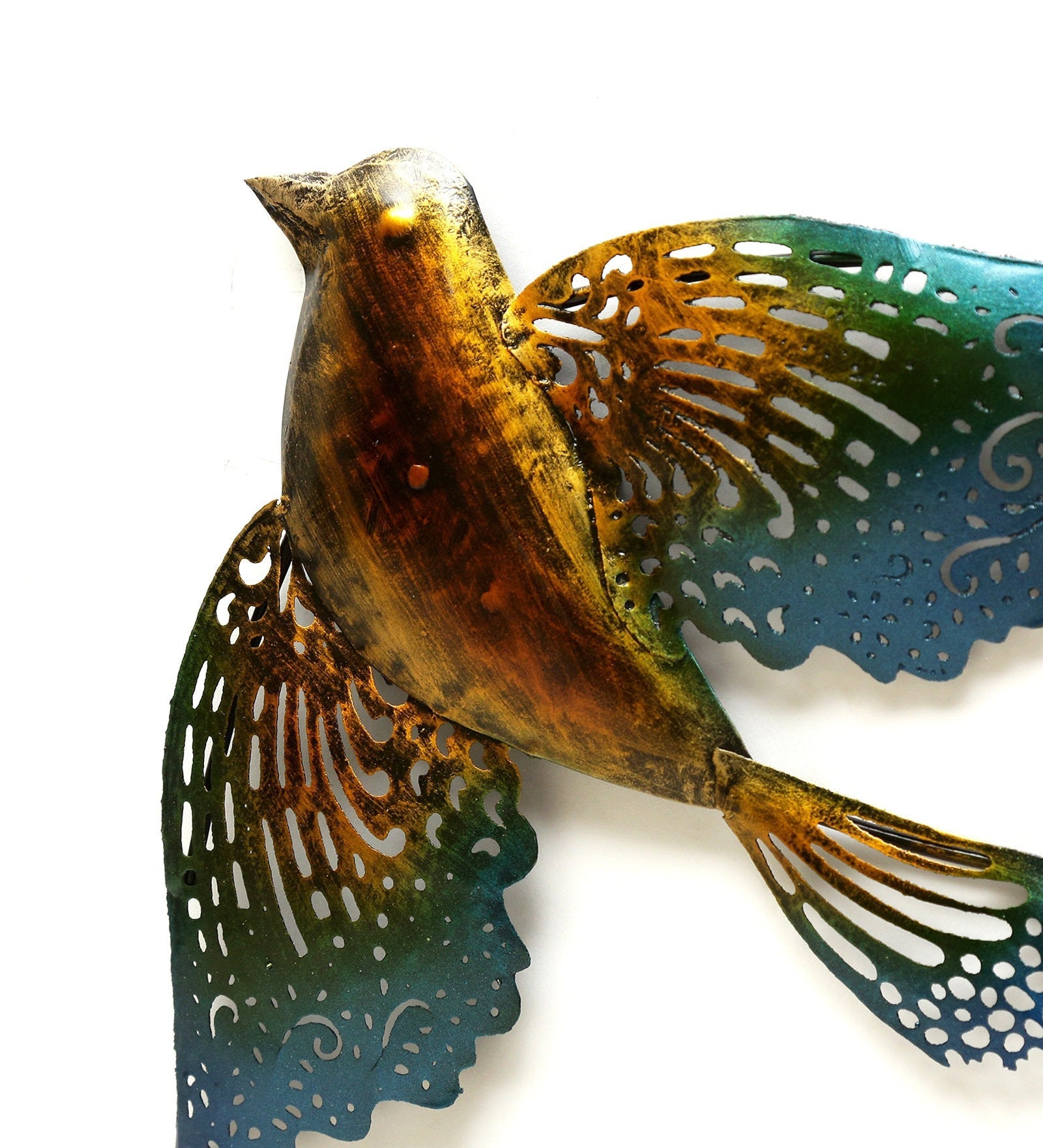 Bird Metal Wall Decor