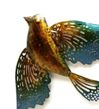 Bird Metal Wall Decor