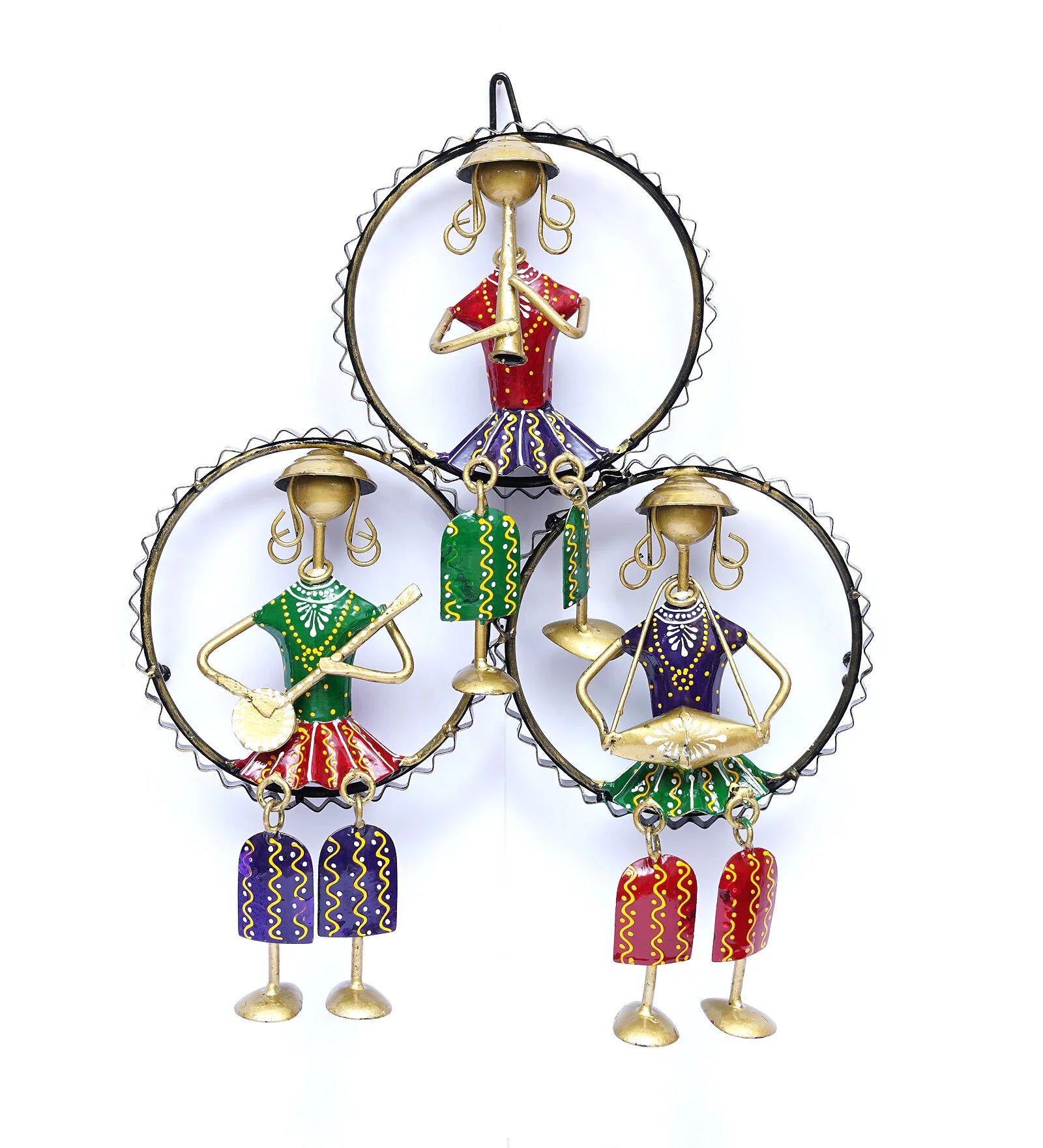 Round Musician Wall Decor