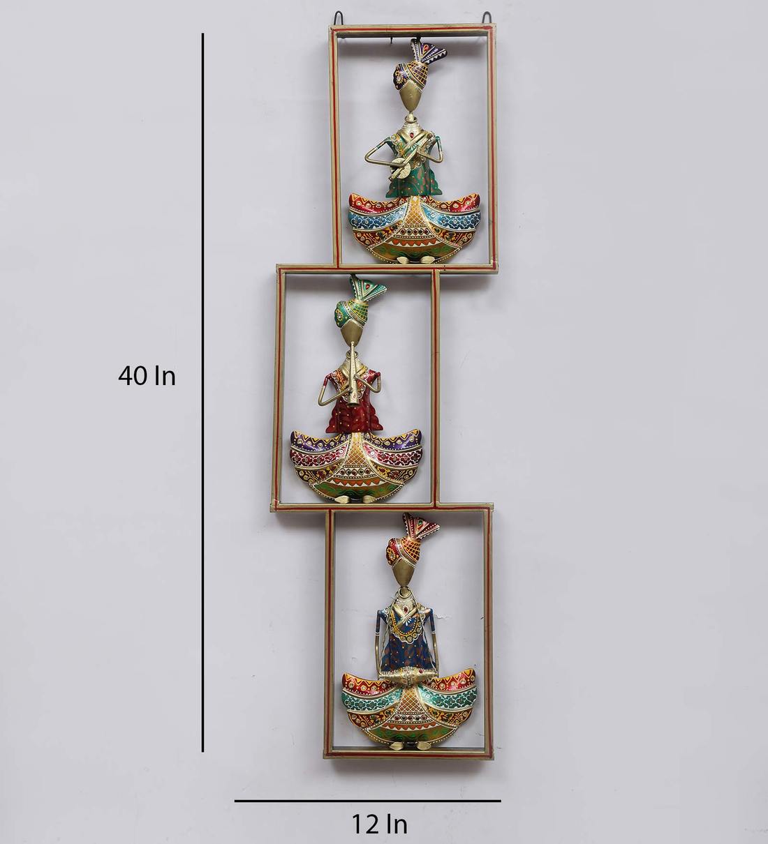 Zigzag Sardar Frame Wall Decor