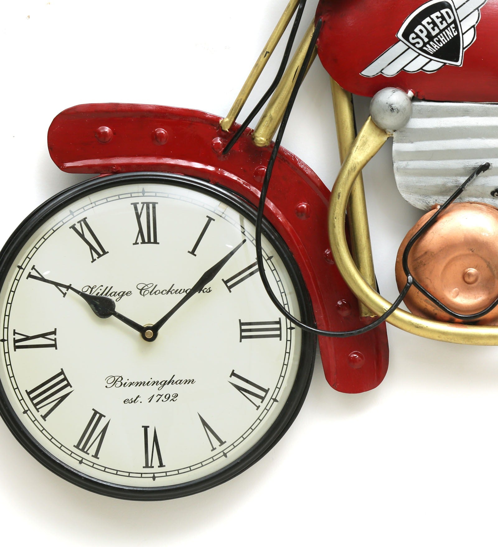 Snowy Bike With Watch