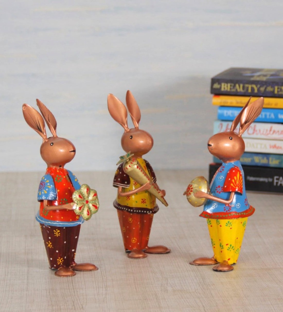 Rabbit Set Of 3  table decor