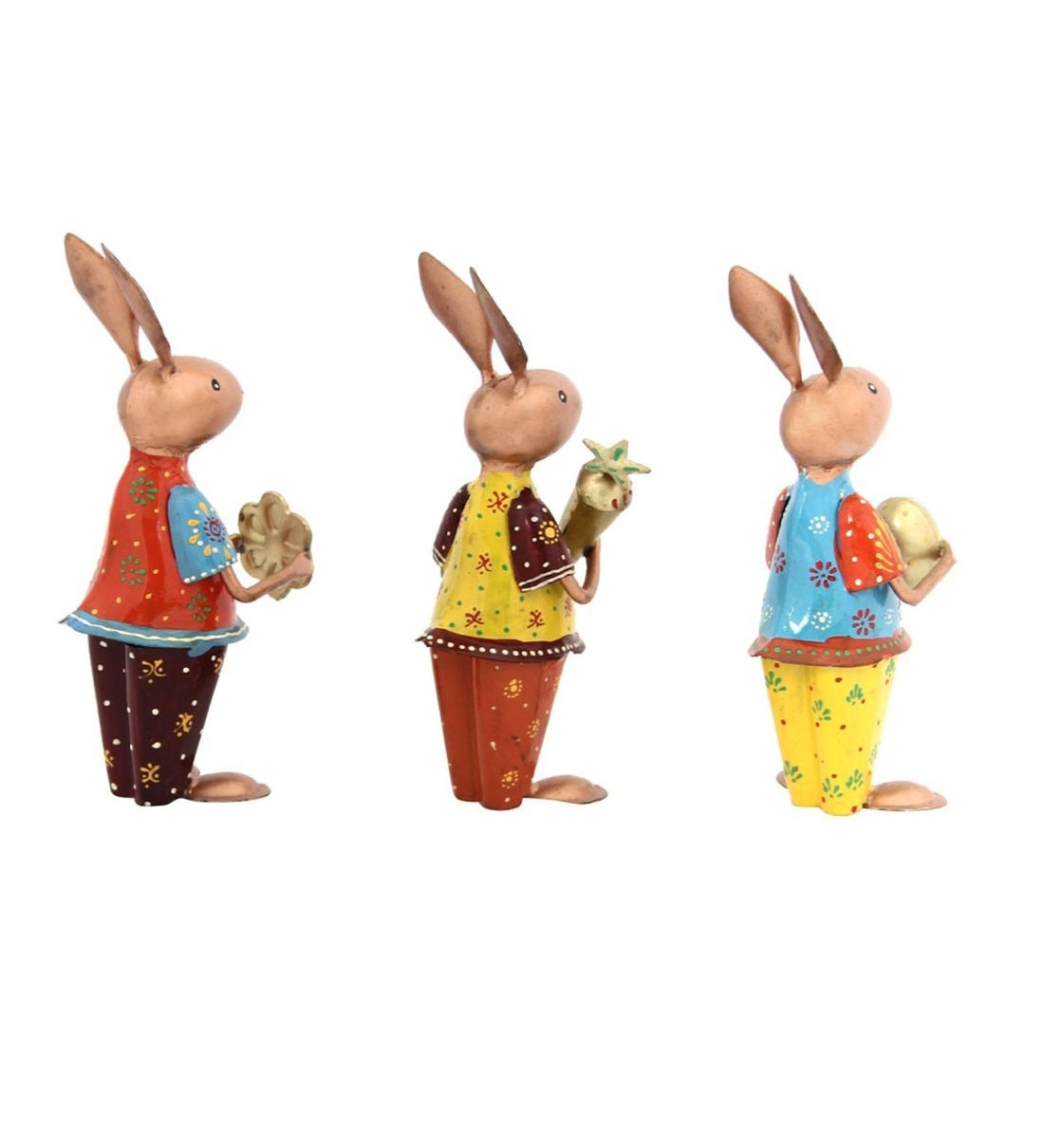 Rabbit Set Of 3  table decor