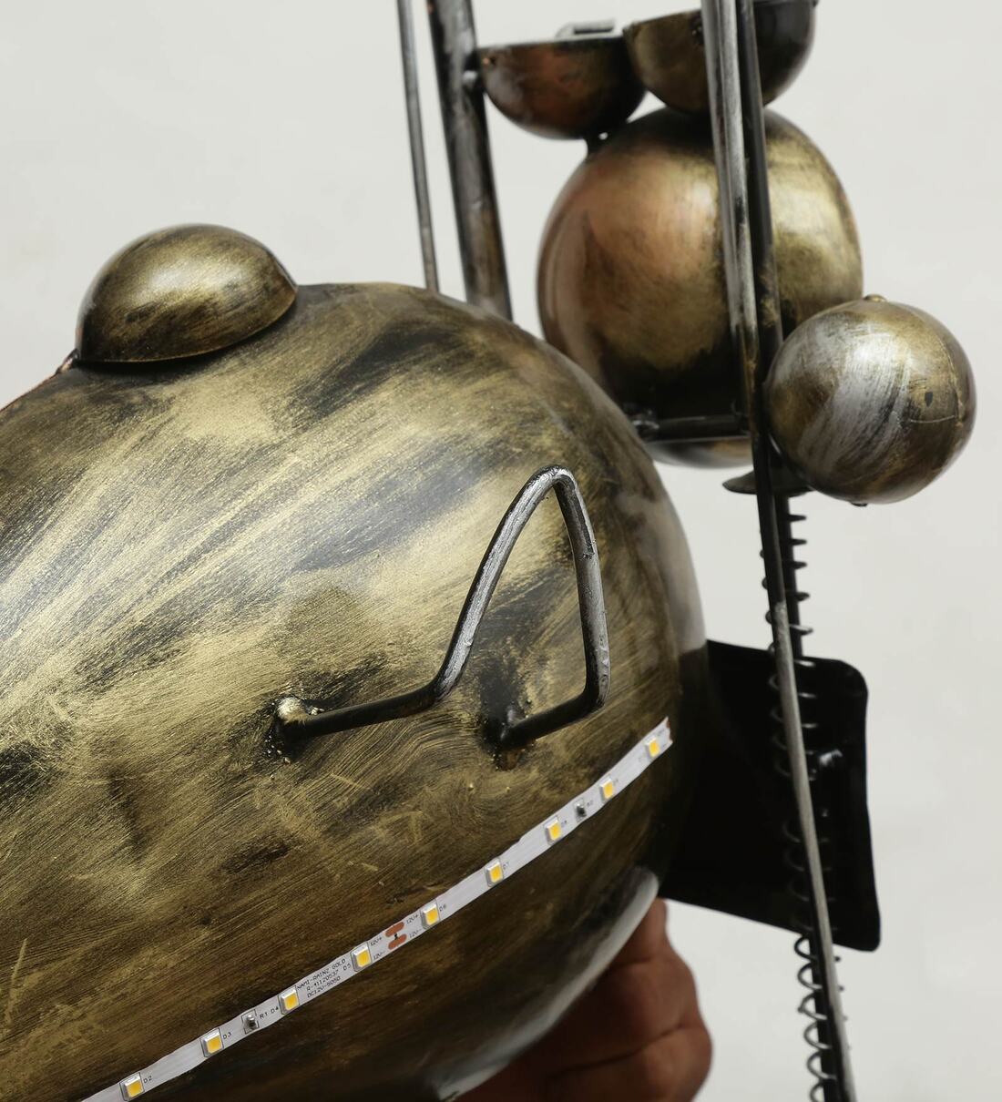 Big Bullet With Watch Wall Decor