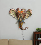 Ganesh With Elephant Wall Decor