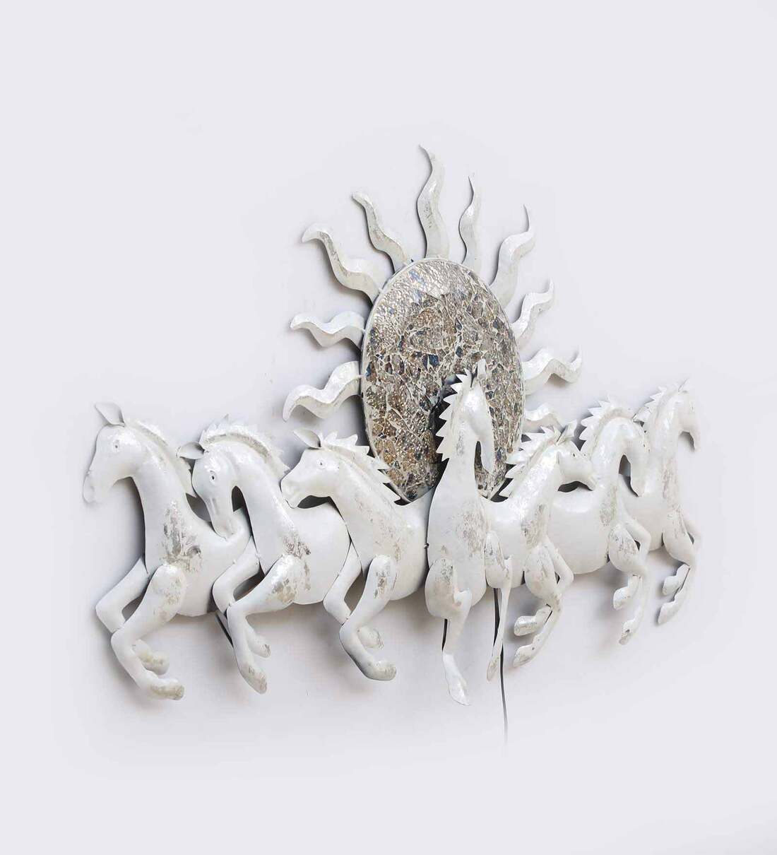 Small Seven Horse Wall Decor