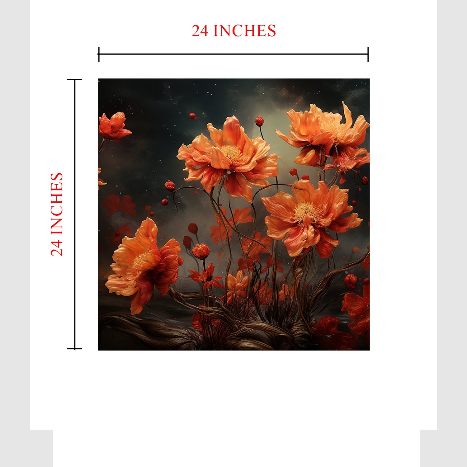 Garden Escape Tranquil Flower Paintings