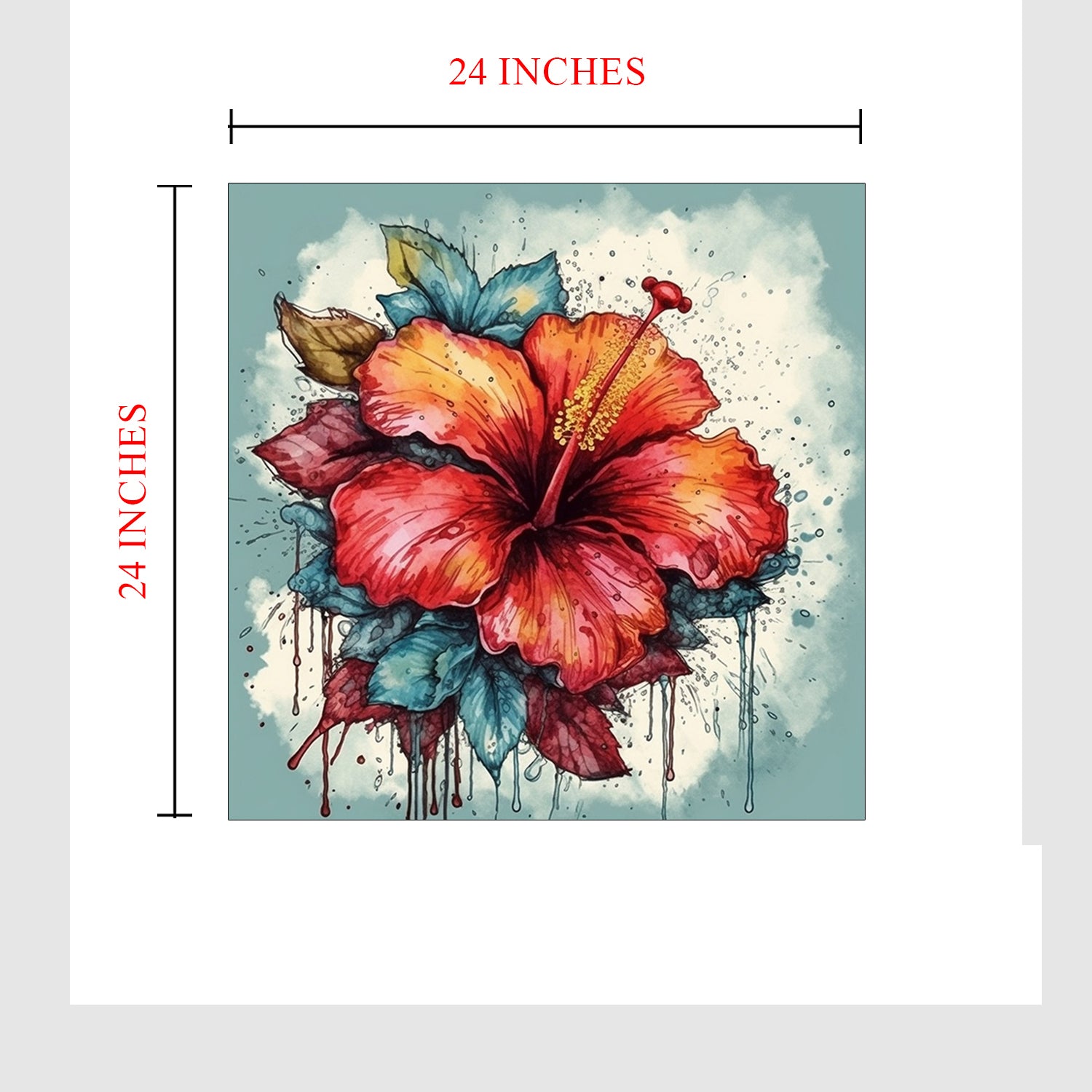 Nature's Harmony Serene Flower Paintings
