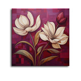 Feminine Touch Elegant Flower Wall Art