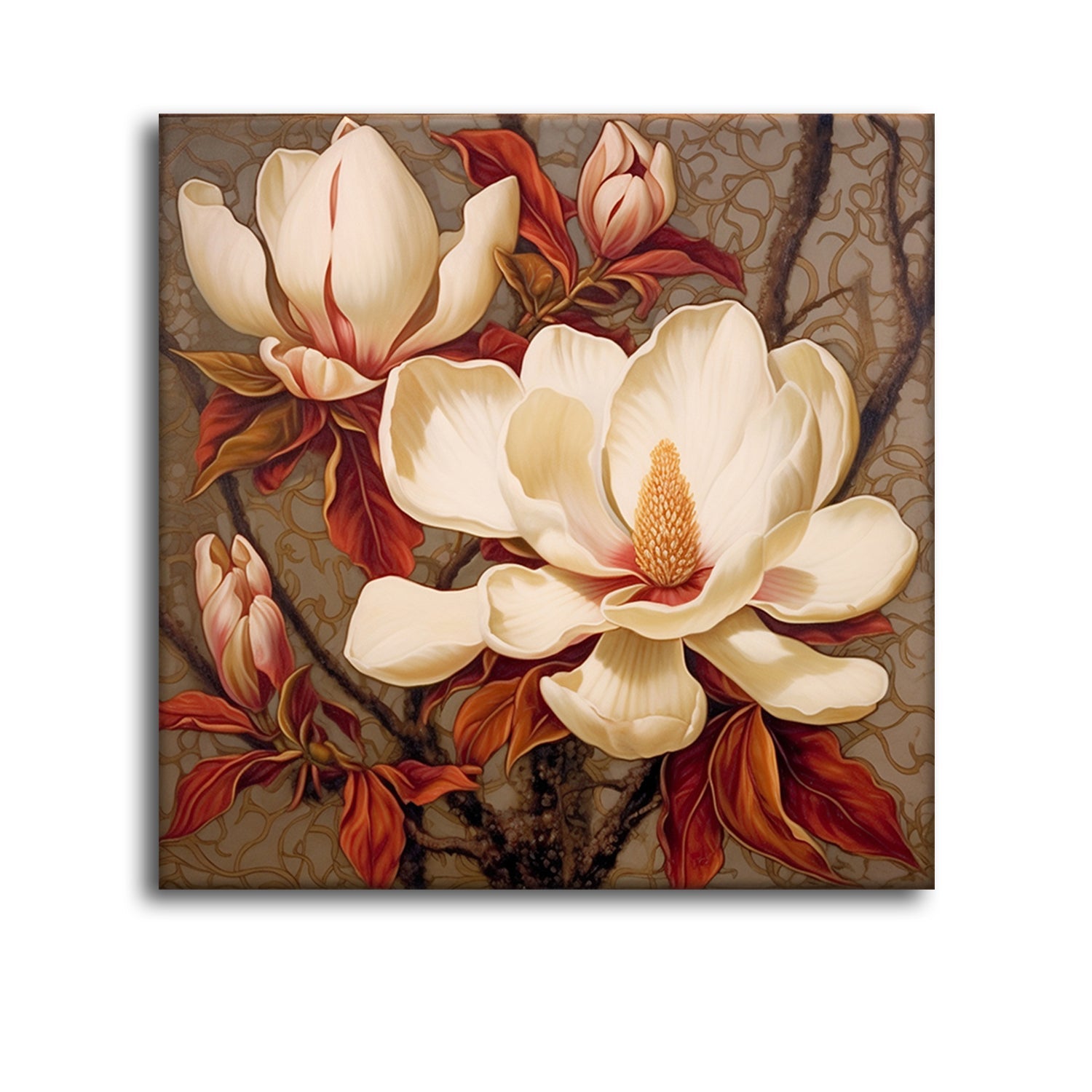 Flower Canvas Artistic Floral Wall Art