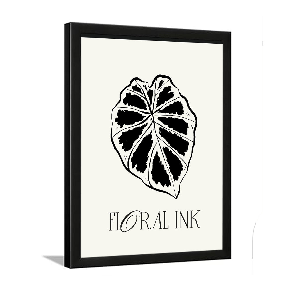 Botanical Art Prints Leaf Wall Decorative Photo Frame for Home and Office