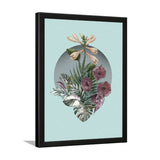 Beautiful Botanical Floral Framed Wall Art Painting