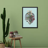 Beautiful Botanical Floral Framed Wall Art Painting